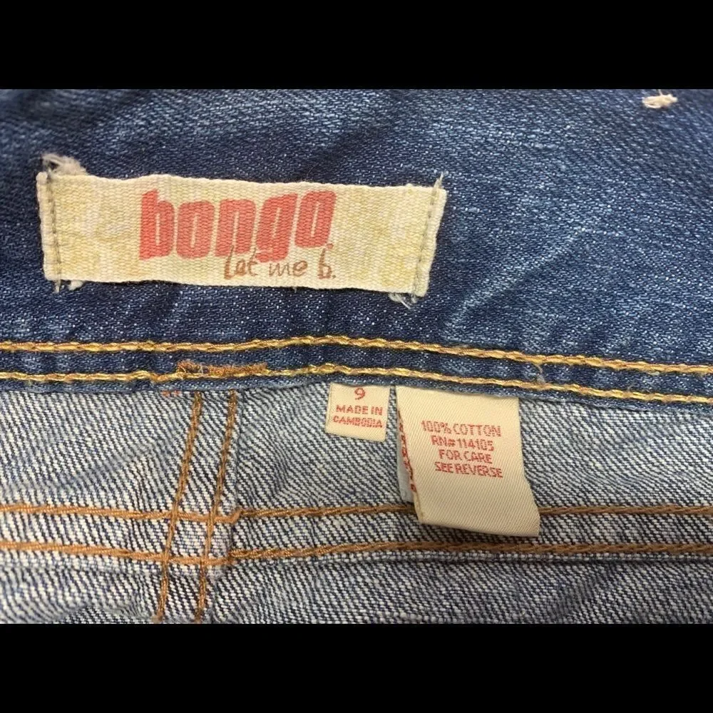 NWOT BONGO LET ME B SHORT Jean skirt